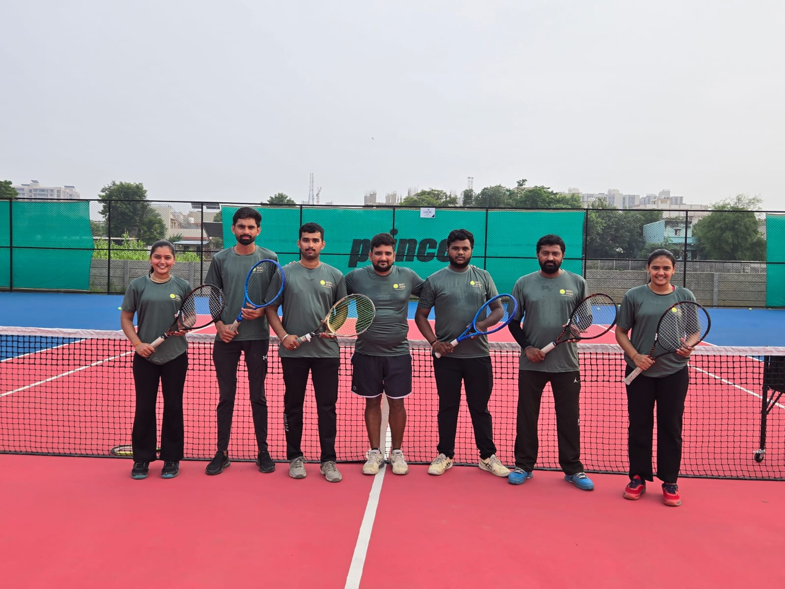 Tennis academy courts